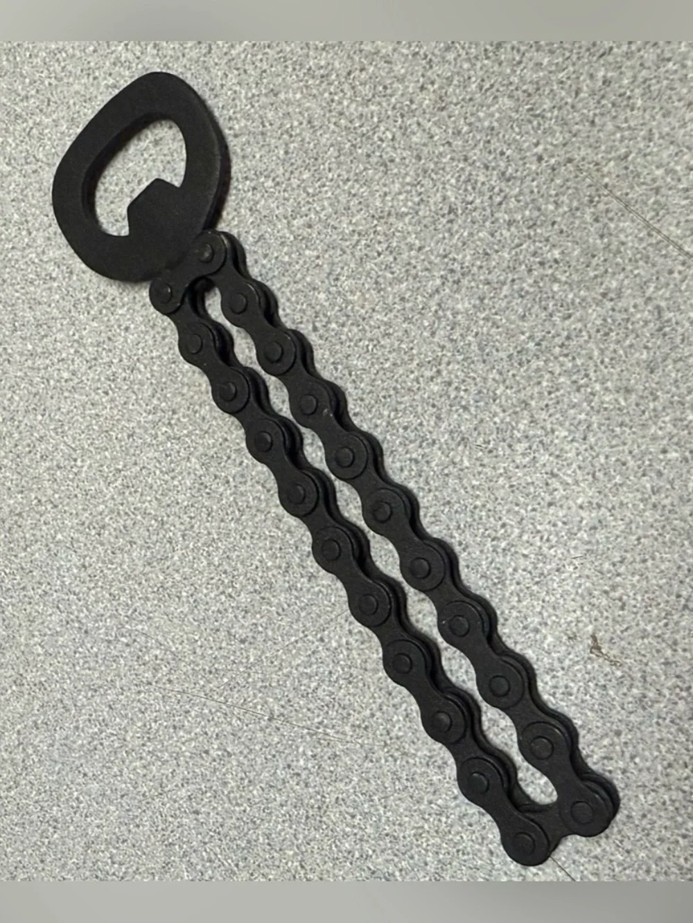 Bottle Opener - Recycled Bike Chain Bottle Opener